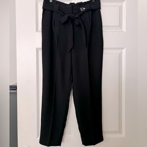 Express Black Paper Bag Pants